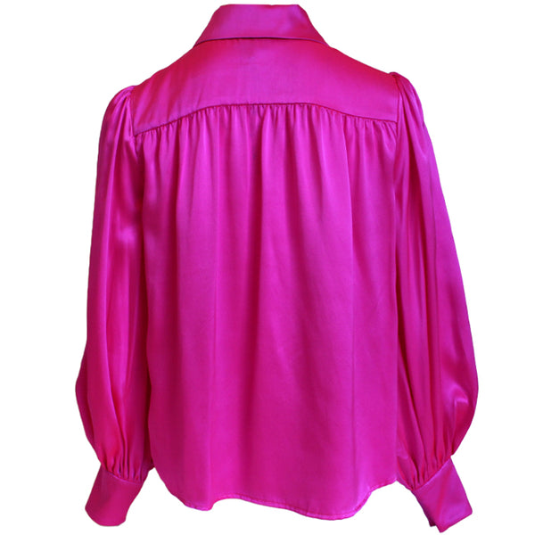 LeDoré Silk Bow Blouse – Kathryn Wilson Footwear