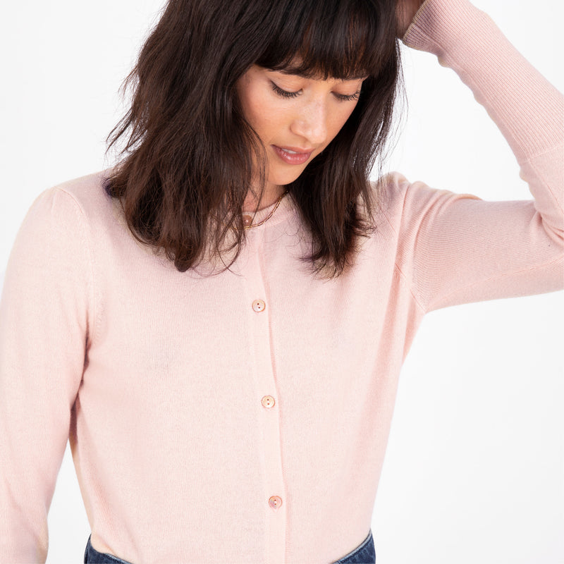 Cocoa Cashmere Essential Cardigan