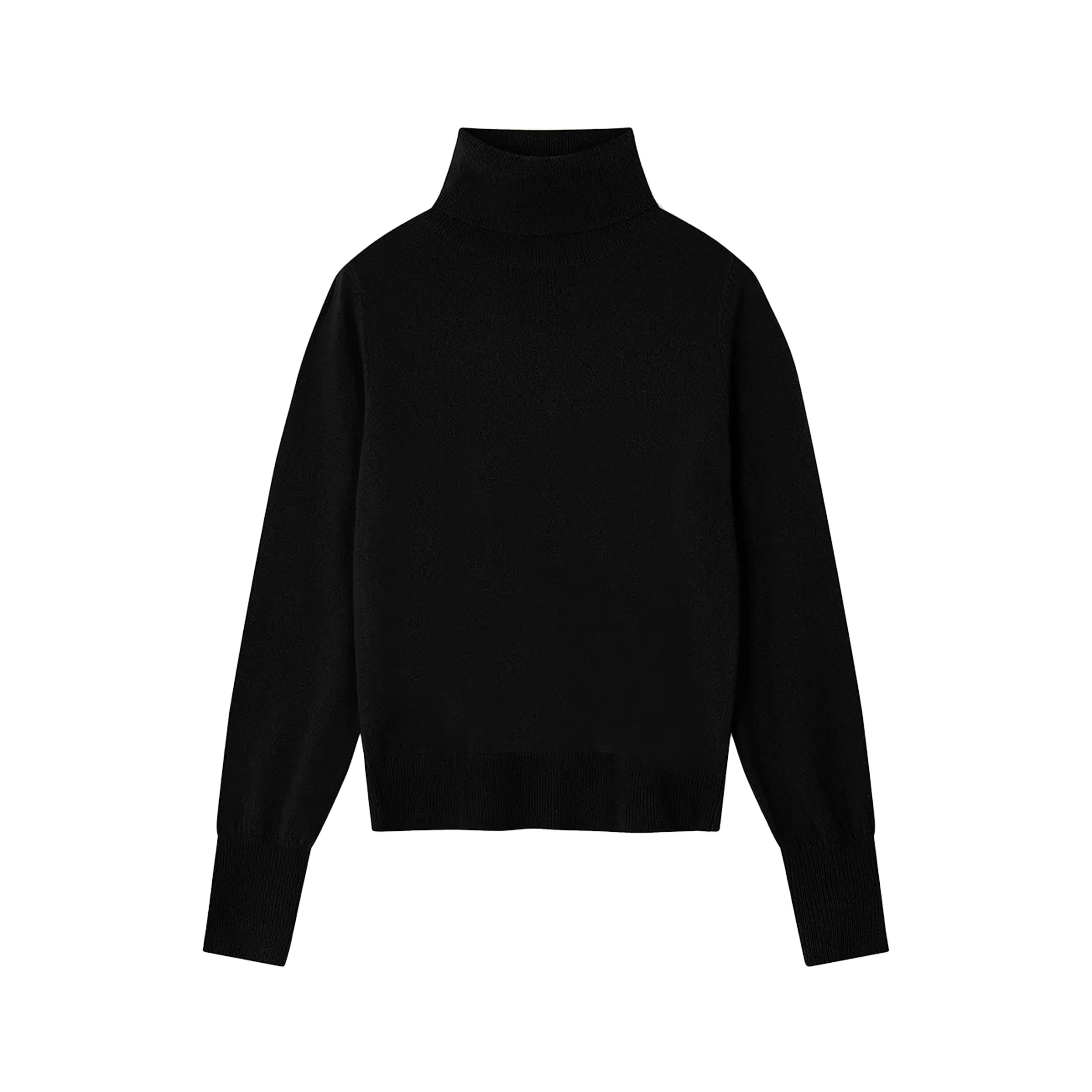 Cocoa Cashmere Roll Neck Essential Jumper